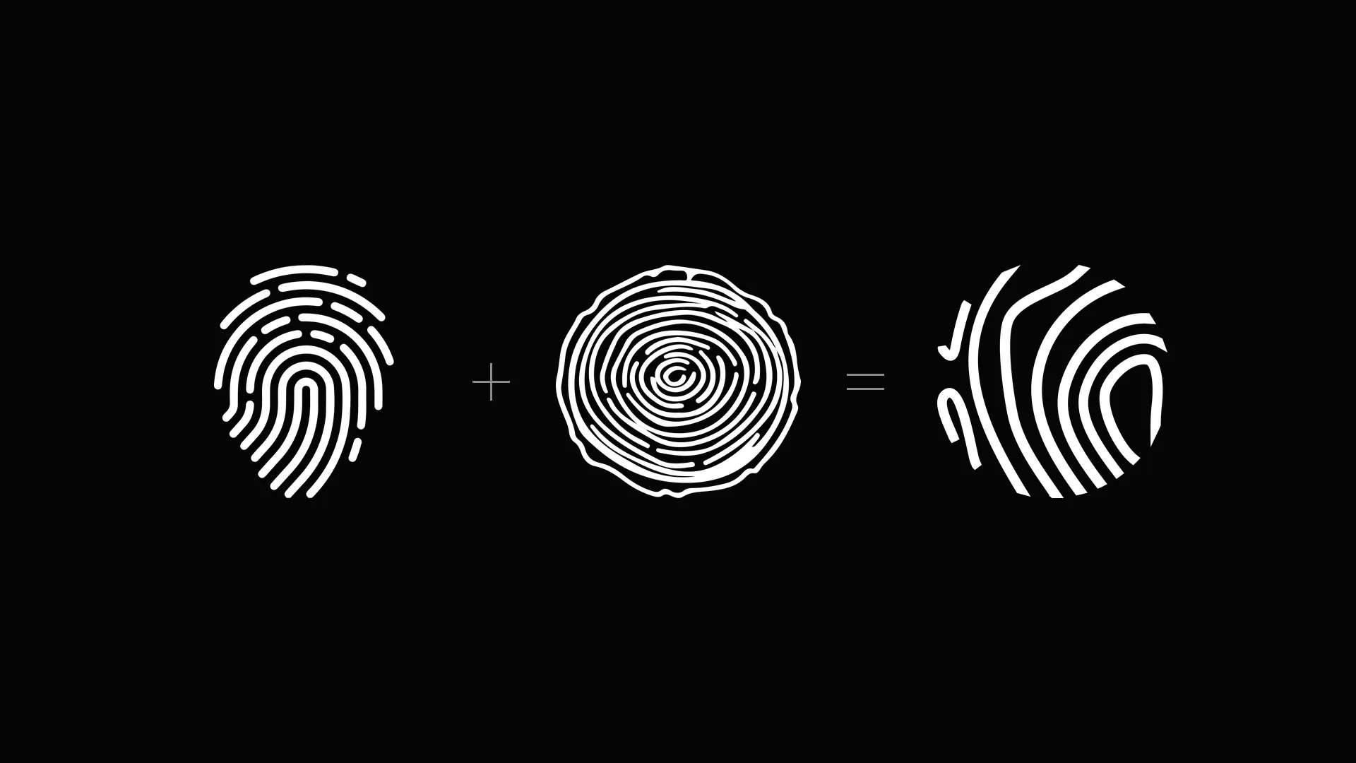 Construção do símbolo da Do Mato Brasil: impressão digital somada ao corte do tronco